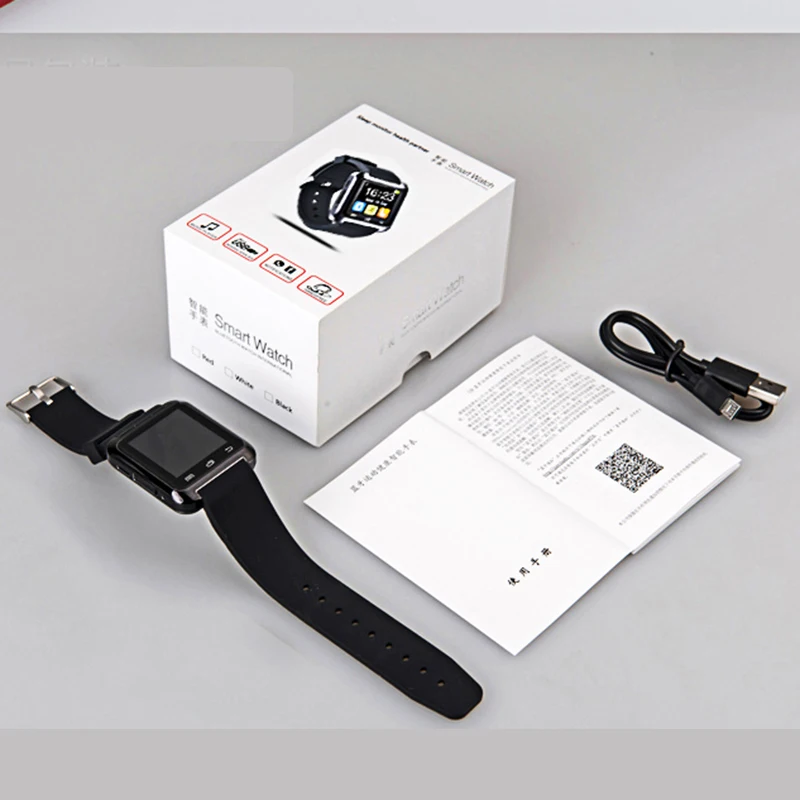 BANGWEI 201 New Men Smart Watch Pedometer LED Color Screen Bluetooth Connection Information Reminder Sport Watch+BOX | Наручные часы