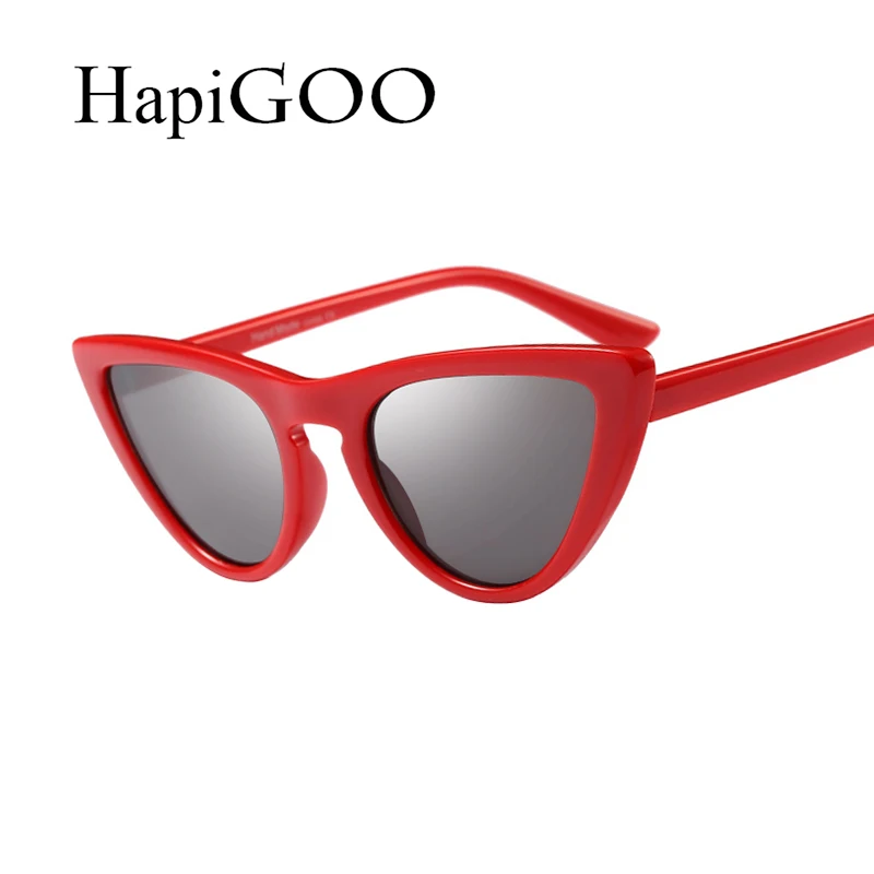 HAPIGOO 2019 новые модные сексуальные женские солнцезащитные очки кошачий глаз