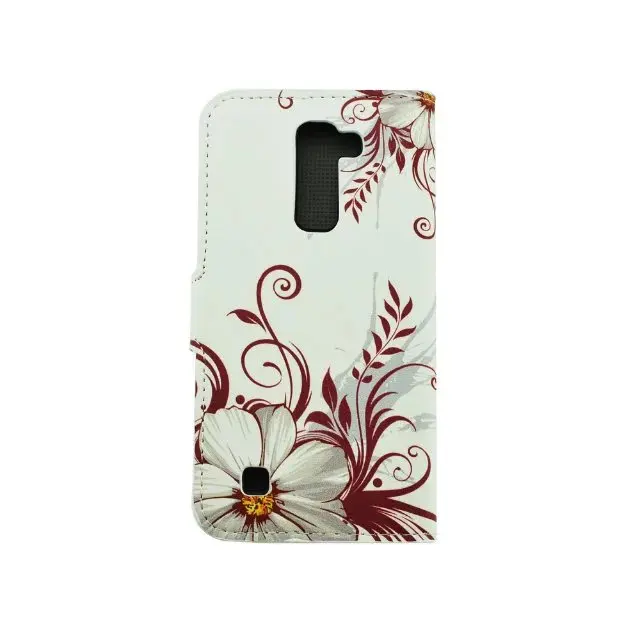 Цветочный кожаный чехол-бумажник s для LG K10 LTE 4G K430 K430ds K430y K420n K410 чехол для телефона Fundas задняя крышка корпус держатель для карт Coque