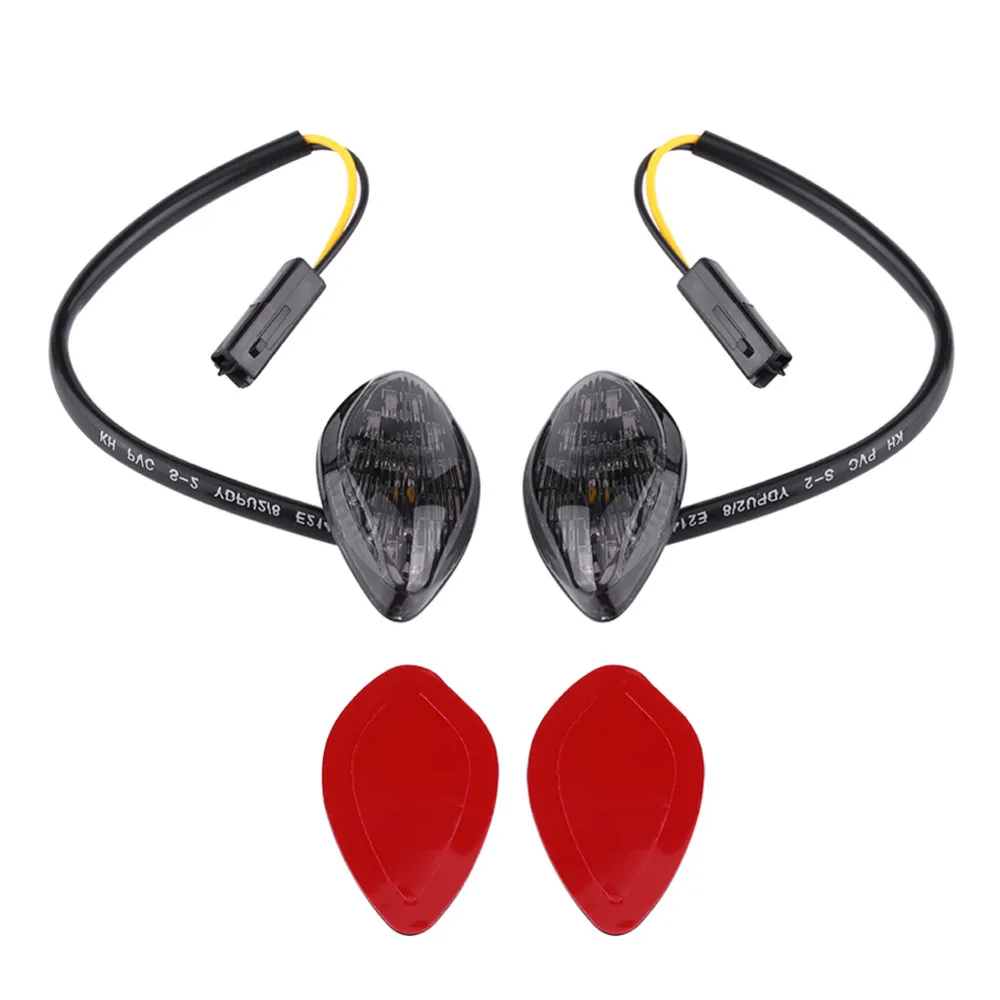 1 пара указатель поворота светильник s мотоцикл заподлицо светодиодный