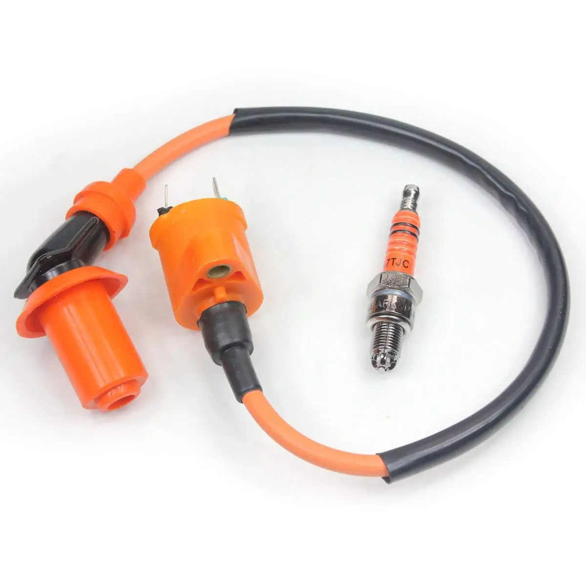 Катушка зажигания Xzilla + 3 elctrode Свеча GY6 50 150cc Запчасти для скутеров и мотоциклов