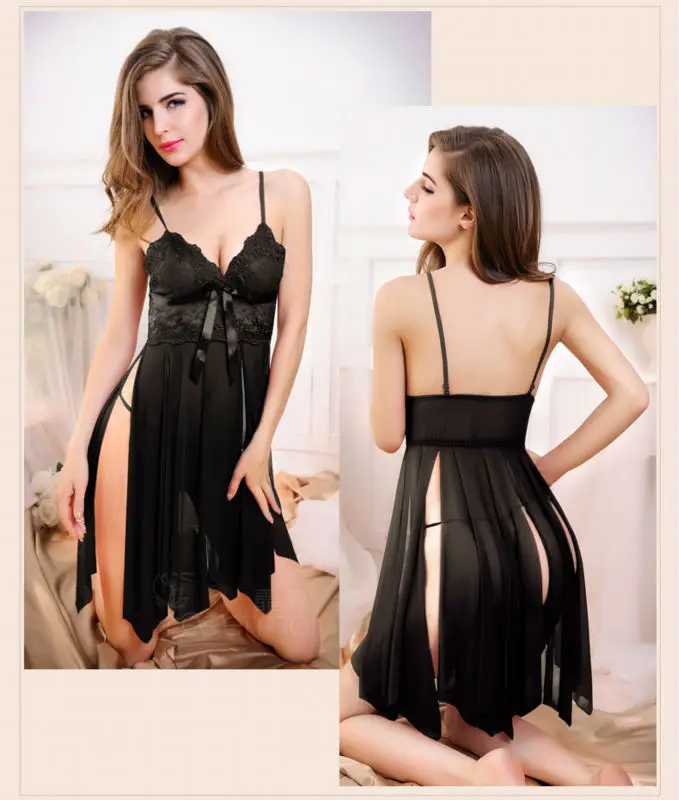 

2018 nightgown New Women Sexy Lingerie Hot style Underwear Sleepwear Tempt AZ38