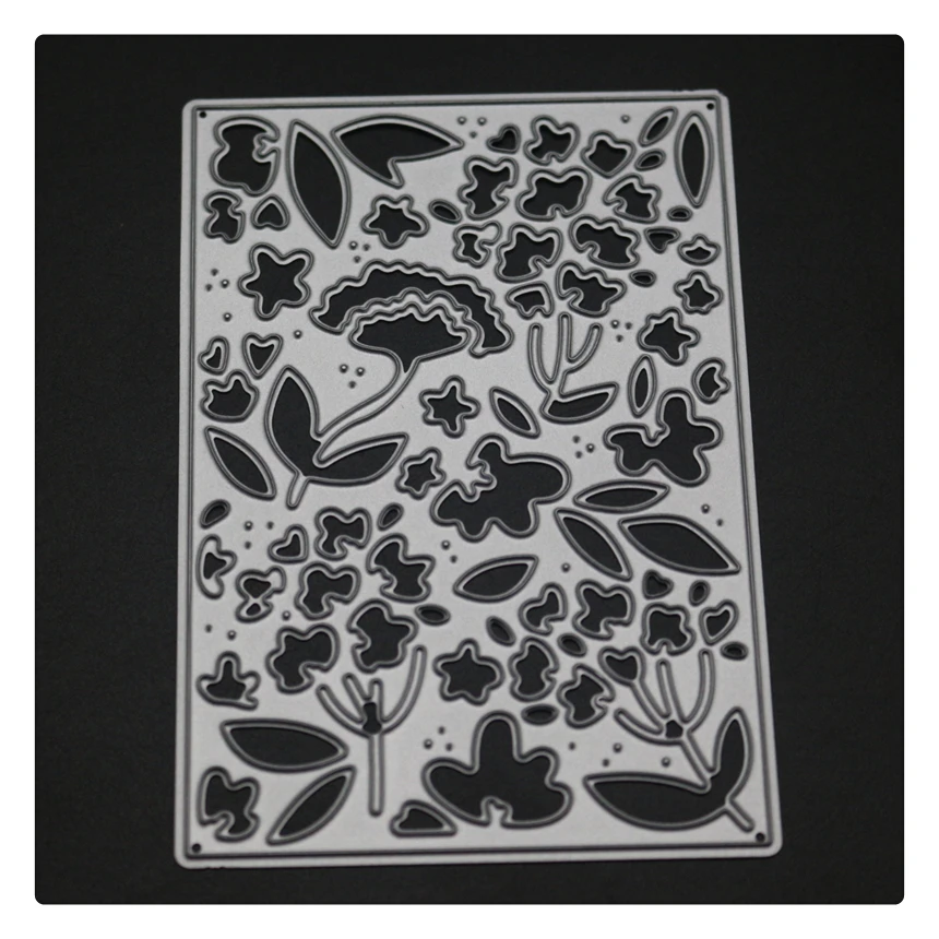 

1739 Flower Cover Scrapbook Metal Cutting Dies For Scrapbooking Stencils DIY Album Cards Decoration Embossing Folder Die Cuts