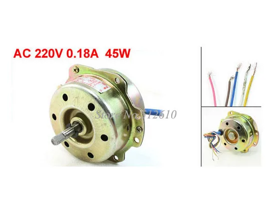 AC 220V 0.18A 45W 80mm Dia Электрический вентилятор мотор вентилятора|fan motor|motor fitnessmotor coupler |