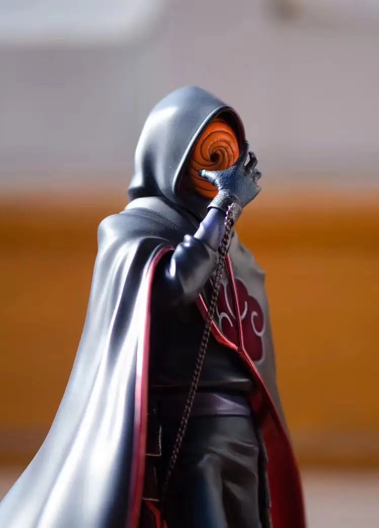 Модели вентиляторов FOC Наруто Акацуки Тоби Учиха Obito gk смола фигура содержит светодиодный светильник глаз для игрушки для коллекции
