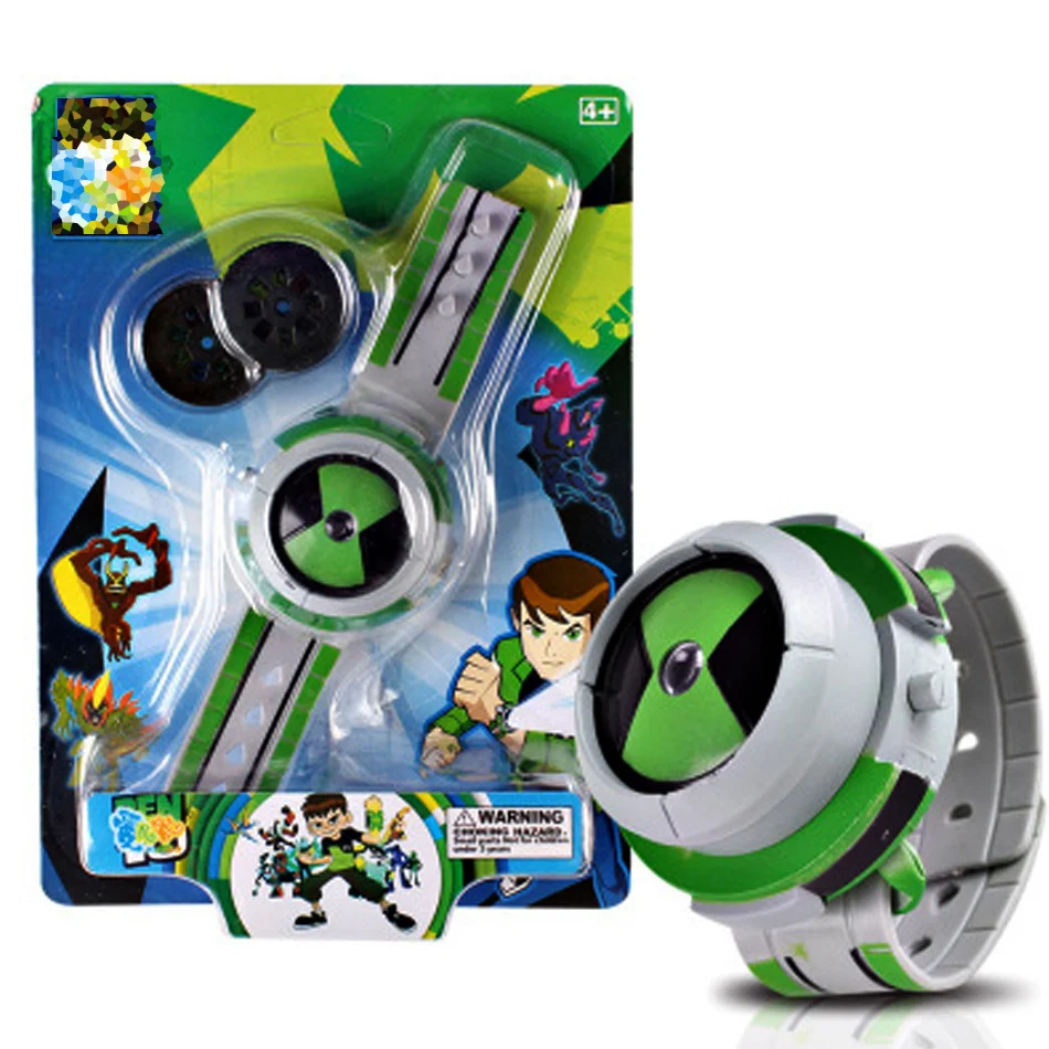 Часы Ben10 Ben 10 Ultimate Omnitrix style. Япония проектор часы подлинные часы Пульс игрушка