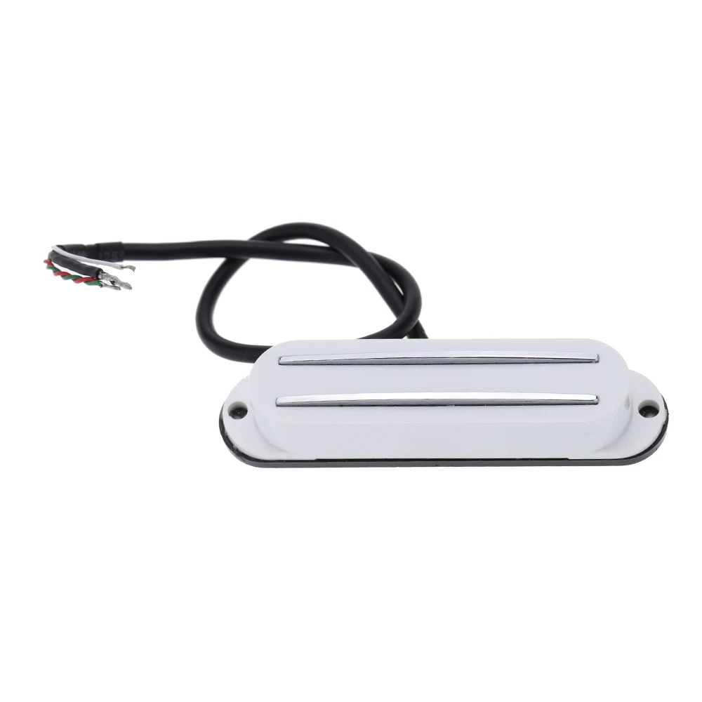 Горячая Распродажа Dual Hot Rail Single Coil Humbucker Pickup 4 Wire для электрогитары отличные