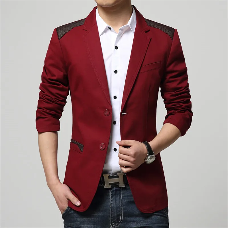 Новинка 2019 весенне осенняя одежда блейзеры мужские костюмы повседневный
