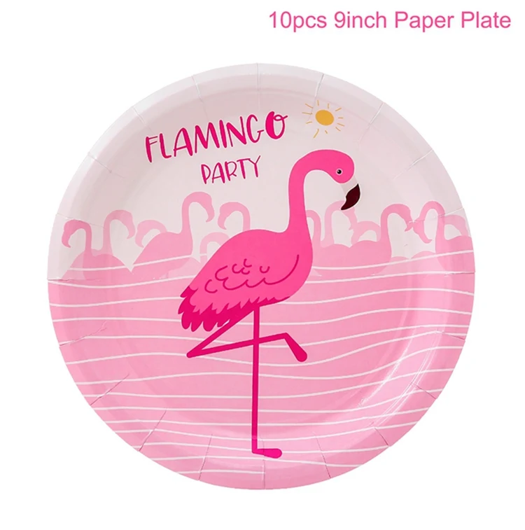 HUIRAN Hawaii Party Decorations Pink Flamingo Decoration Summer Tropical Hawaiian Party Favors Supplies Luau Aloha Party Decor