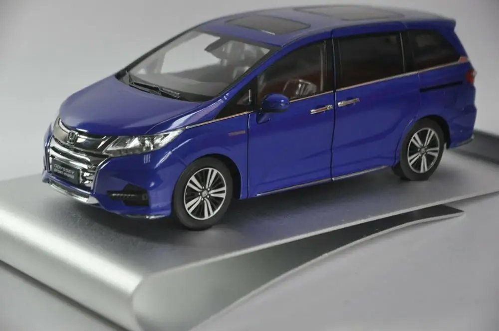 1:18 Модель литья под давлением для Honda odysley Sport Hybrid 2019 синий MPV игрушечный