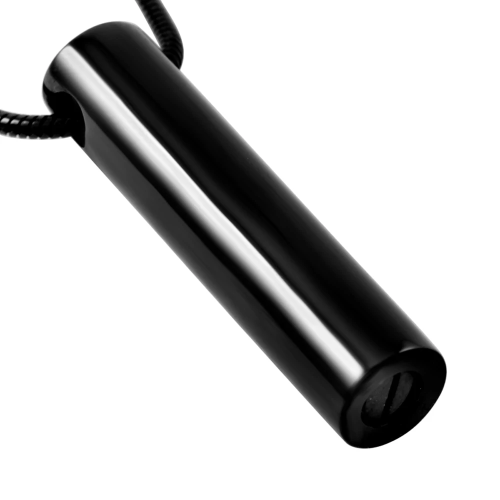 

IJD2473 Finely Processed Stainless Steel Tube Pet Cat Dog Cremation Jewelry In Pendant Necklace Women Man
