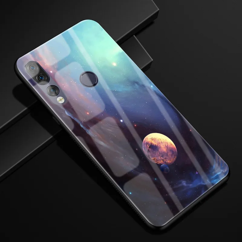 Для lenovo Z5s чехол 6,3 ''закаленное стекло жесткая задняя панель из поликарбоната для lenovo Z 5s Z5S телефонные чехлы Силиконовый противоударный чехол для lenovo Z5s - Цвет: 10