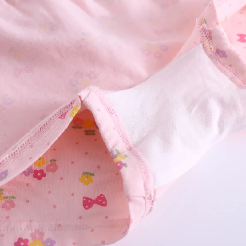 3 шт./партия класс детские трусы из чистого хлопка боксеры для девочек дети