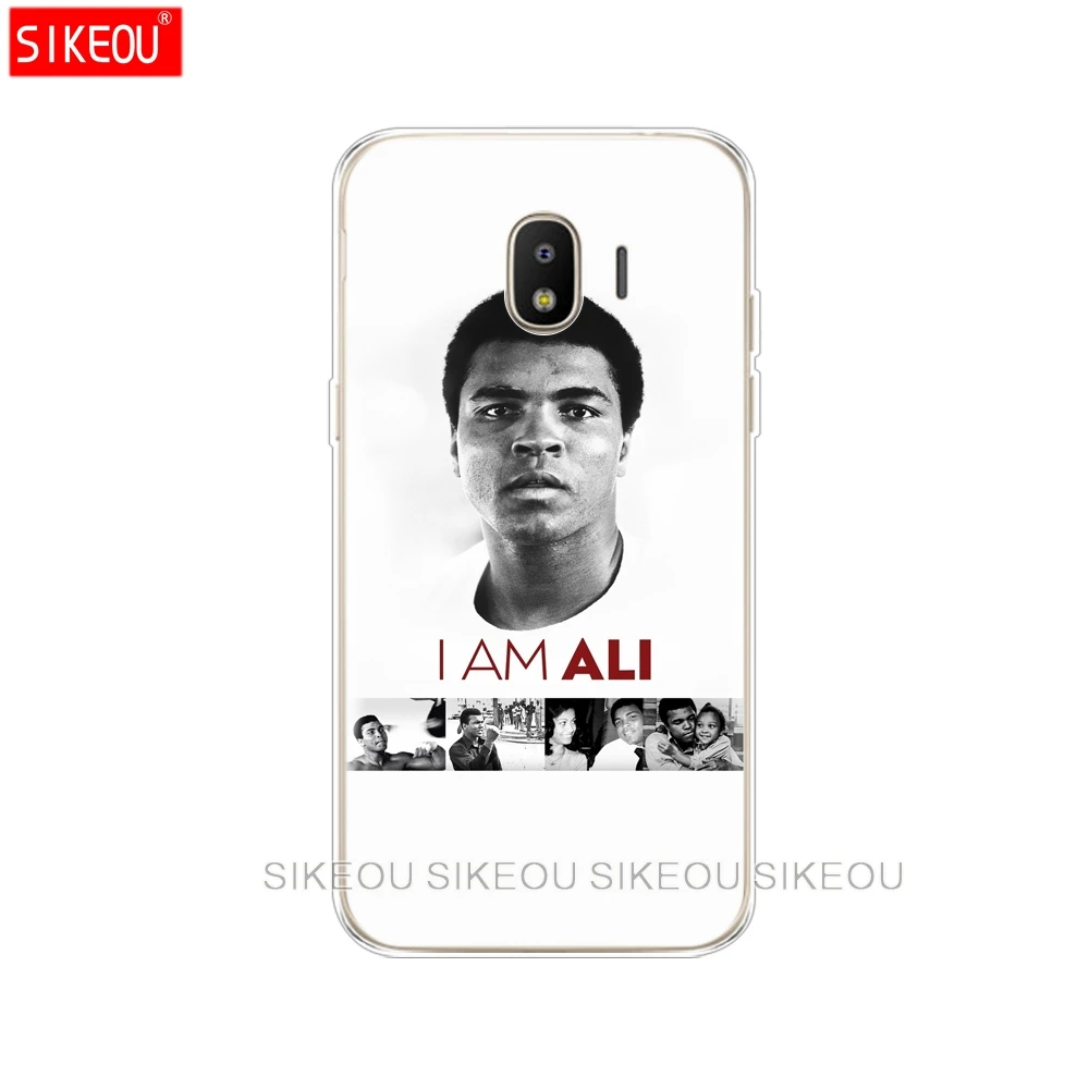 Силиконовый чехол для телефона Samsung Galaxy J3 J5 J7 2017 года J330 J530 J730 PRO j2 2018 Muhammad Ali boxing