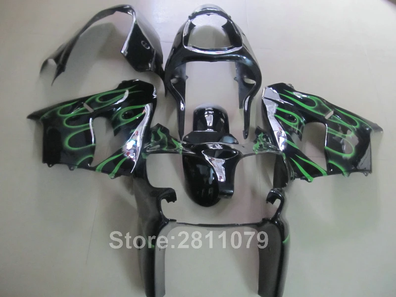 

Комплект обтекателей для мотоцикла Kawasaki ninja ZX9R 2000 2001 комплект обтекателей для мотоцикла зеленого и черного цвета ZX9R 00 01 MK07