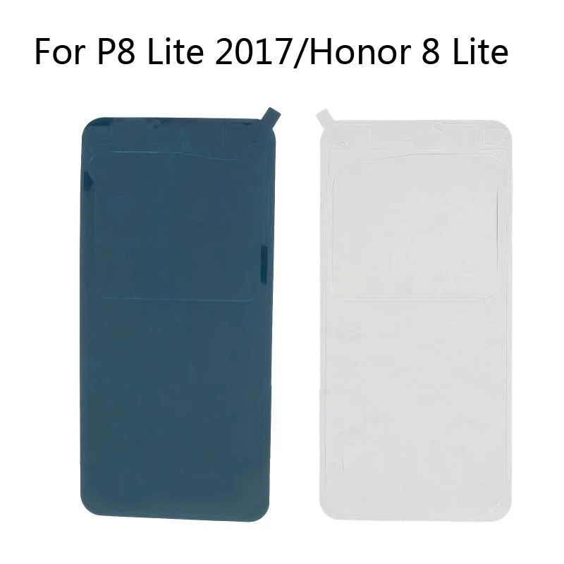 2 шт./лот задняя крышка батарейного отсека клейкая наклейка для Huawei P8 Lite 2017/Honor8