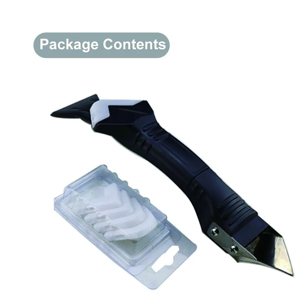 

5sets per Order Silicone Sealant Removal Tool HIGH QUALITY Plastic fixed with Stainless Steel Remover Silicone Trowel Scraper
