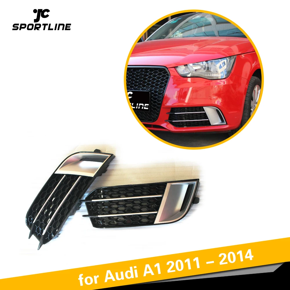 

Car Style ABS Chrome Front Fog lamp Mask Fog Lights Cover for Audi A1 2011 - 2014