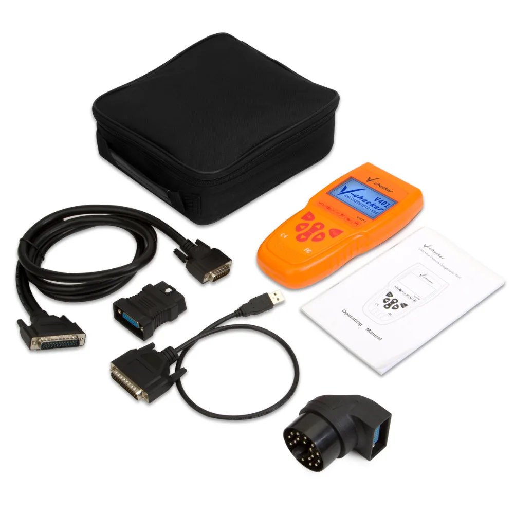 

V401 V-checker BMW EOBD OBD2 сканер считыватель кодов ошибок двигателя автомобиля CAN диагностический инструмент