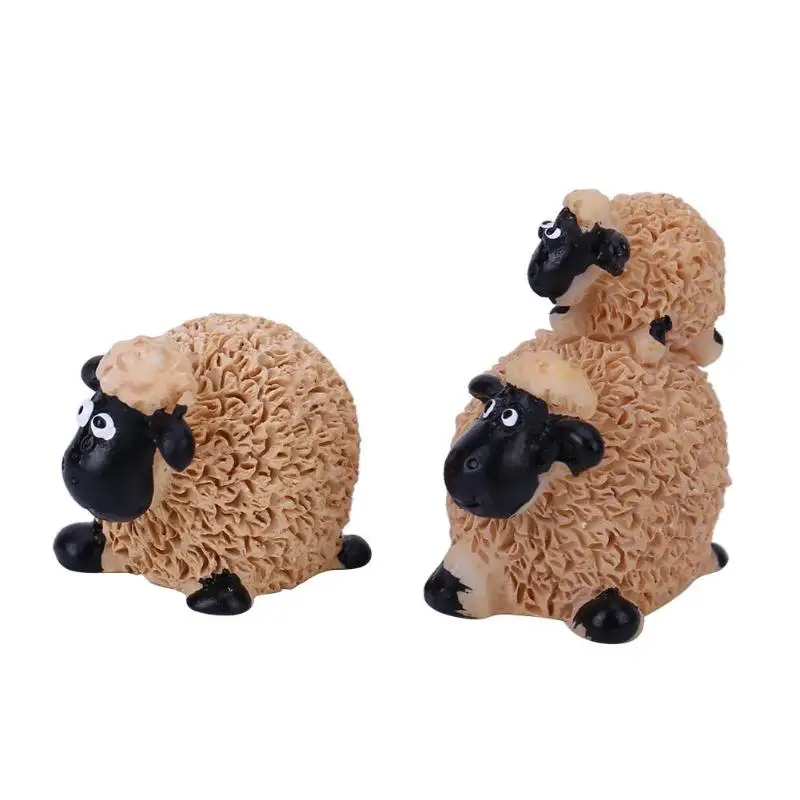 2pcs Sheep Винтажный домашний Декор Искусственный микро Ландшафтный Декор гриб миниатюрный дом Сказочный мини сад ремесло - Цвет: 2pcs Sheep