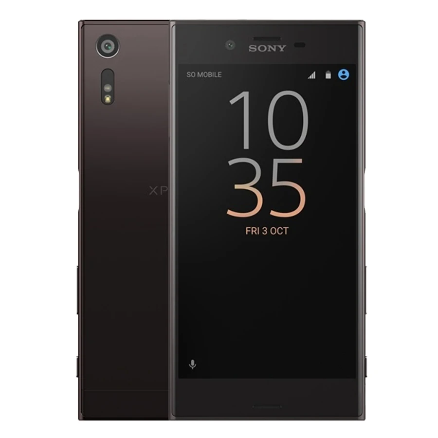 Black Разблокированный sony Xperia XZ F8332 ОЗУ 3 Гб ПЗУ 64 Гб GSM Две sim-карты 4G LTE Android четырехъядерный 5," 23 Мп wifi gps 2900 мАч - Цвет: Black