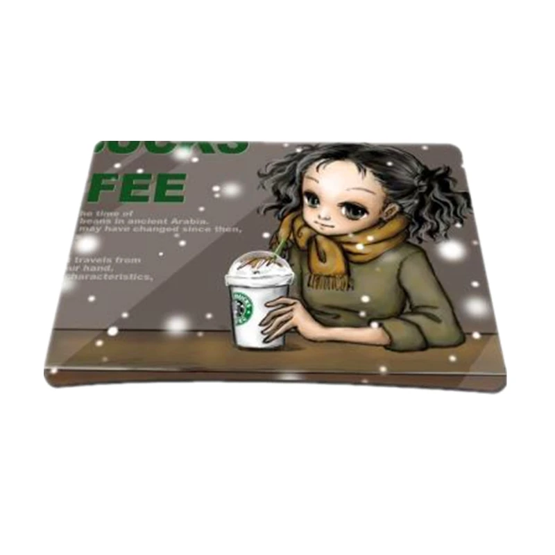 Противоскользящая игровая мышь коврик для мыши компьютера ноутбука ПК аниме dota2