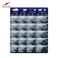 20pcs4pack wama li ion rechargeable lir2016 button cell batteries charge 500 times replace remote cr2016 3 6v coin batteries