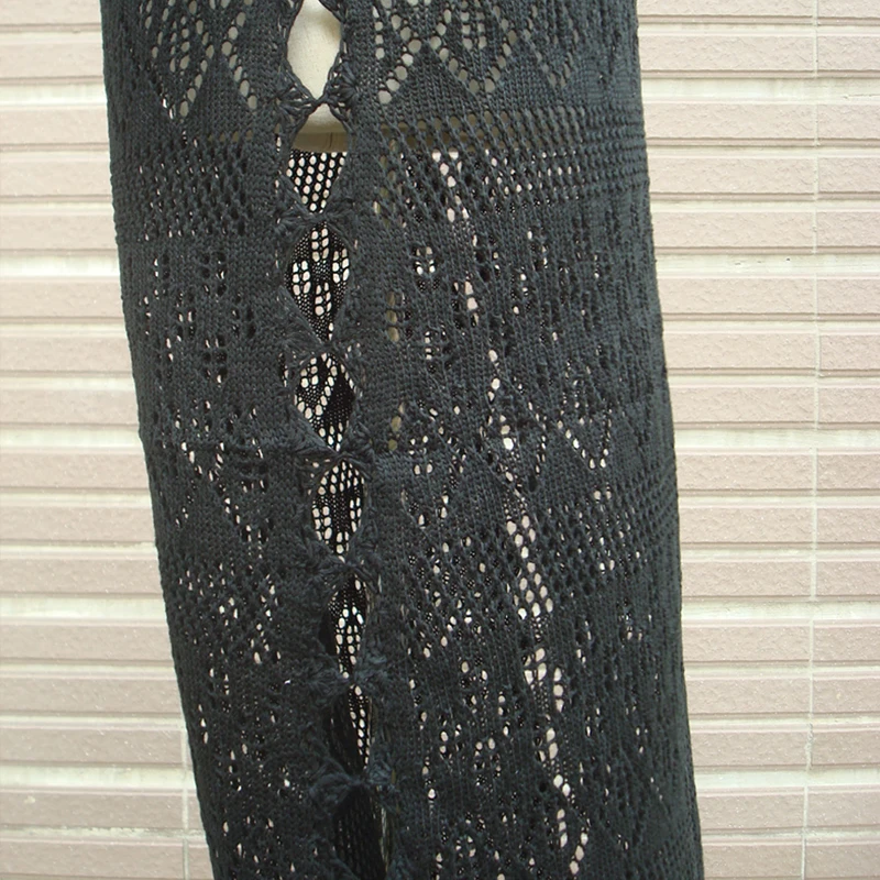 Вязаный длинный пляжный накидка, халат de Plage Sarong, купальный костюм, накидка Vestidos de Плайя, Пляжная туника сексуальная макси пляжное платье