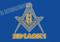 Масонский флаг 3 Х5 футов баннер на заказ 90x150 см спортивный уличный Mason Freedom