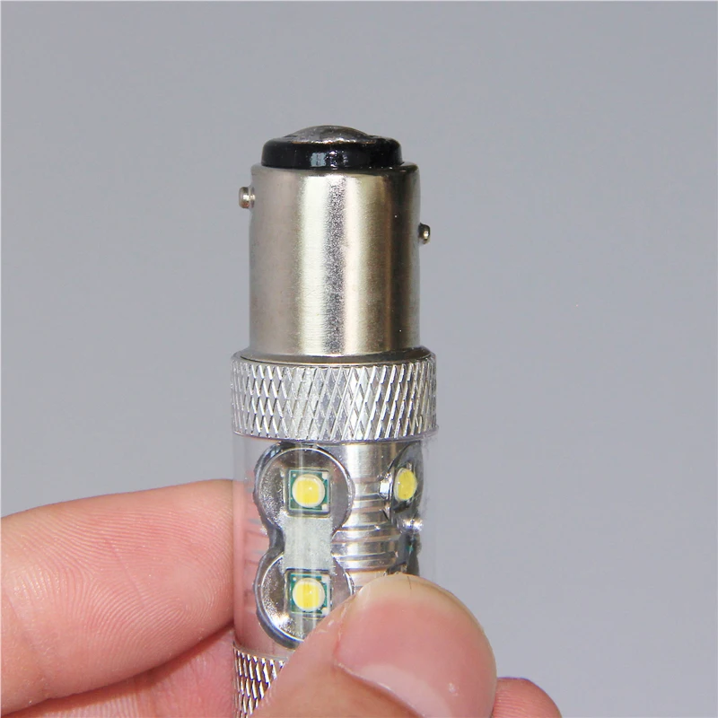 1 шт * высокая Мощность S25 1157 P21/5W 10 smd чип диод лампочка светодиодное освещение