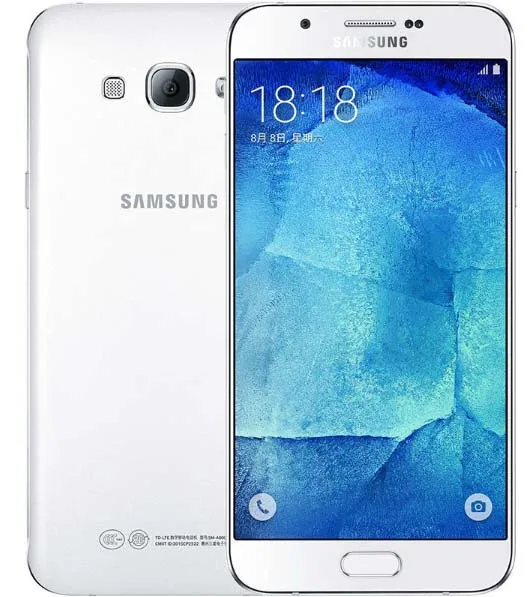 Разблокированный samsung Galaxy A8 A8000 5,7 ''Восьмиядерный 16,0 Мп камера Android 5,1 2 Гб ОЗУ 16 Гб ПЗУ 1080P wifi gps мобильный телефон