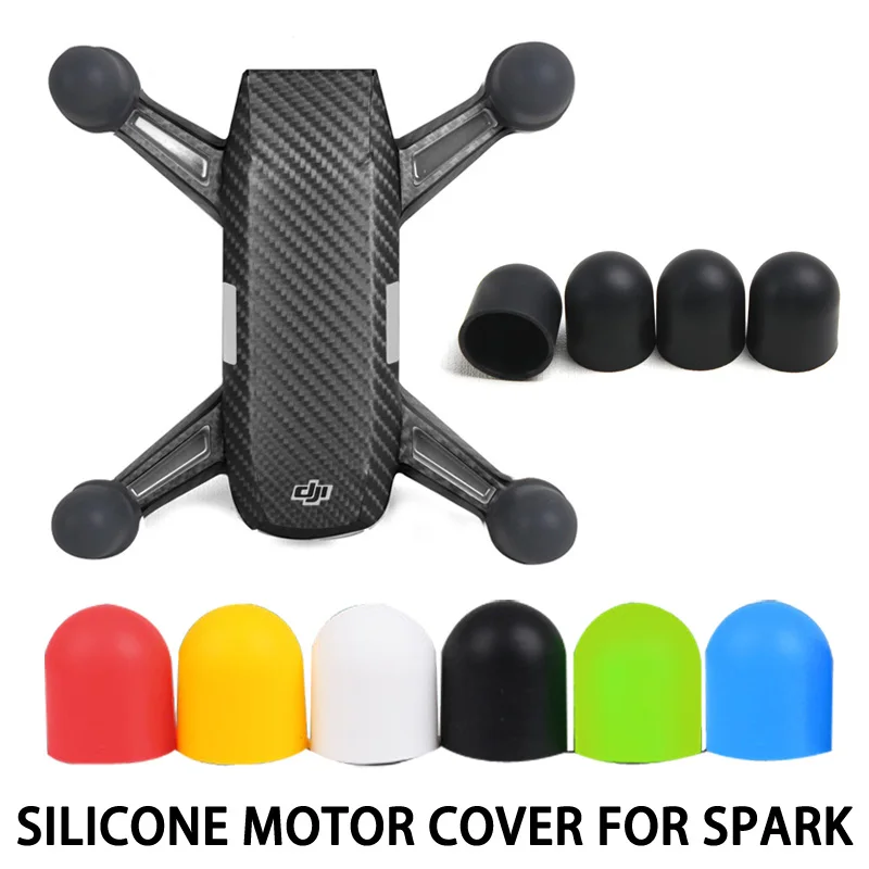 4 шт./компл. Силиконовая Защитная крышка двигателя защитная для DJI SPARK | Игрушки и