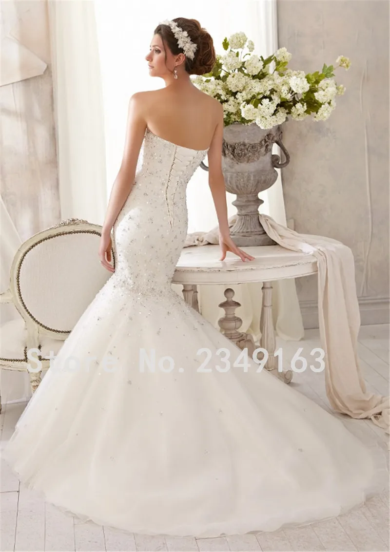 Милая Халат Де Mariage BrushTrain свадебное платье Шифон Бисероплетение невесты платья