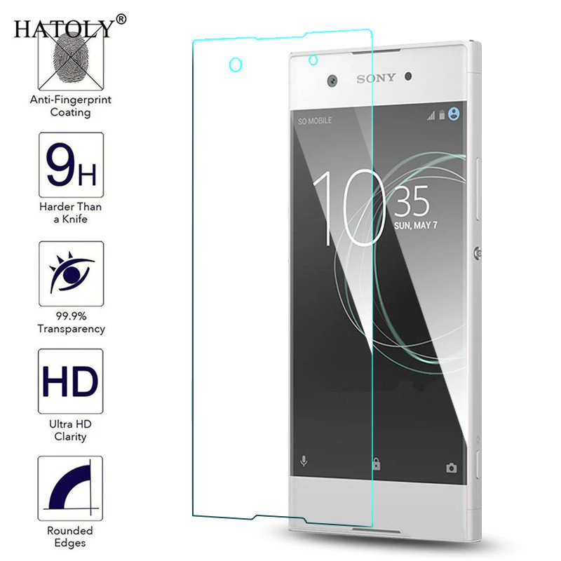 2 шт. закаленное стекло для sony Xperia XA1 Взрывозащищенная Защита экрана пленка G3112