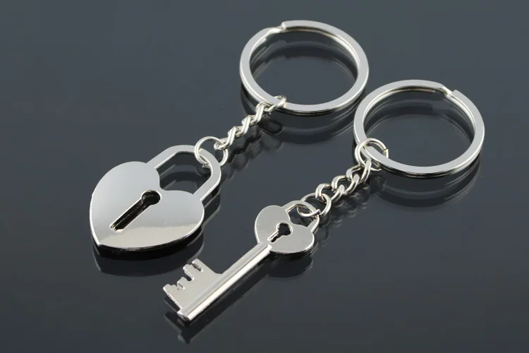 1 пара ключи и замки заблокирован пару брелок замок Для женщин мешок ювелирных