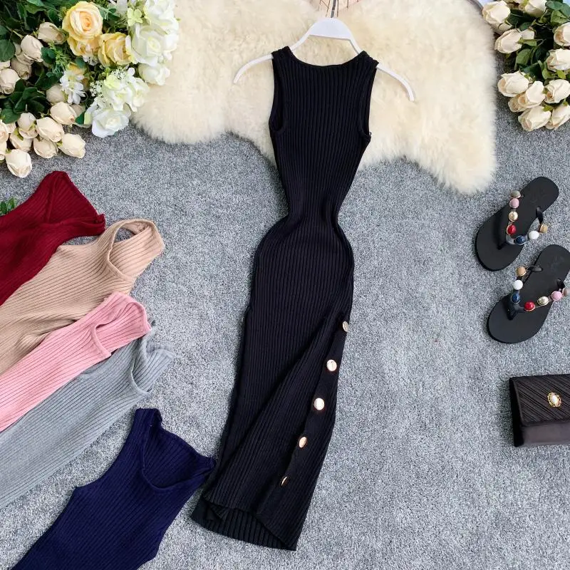 2019 новые модные женские платья для ночного клуба облегающее стрейчевое вязаное