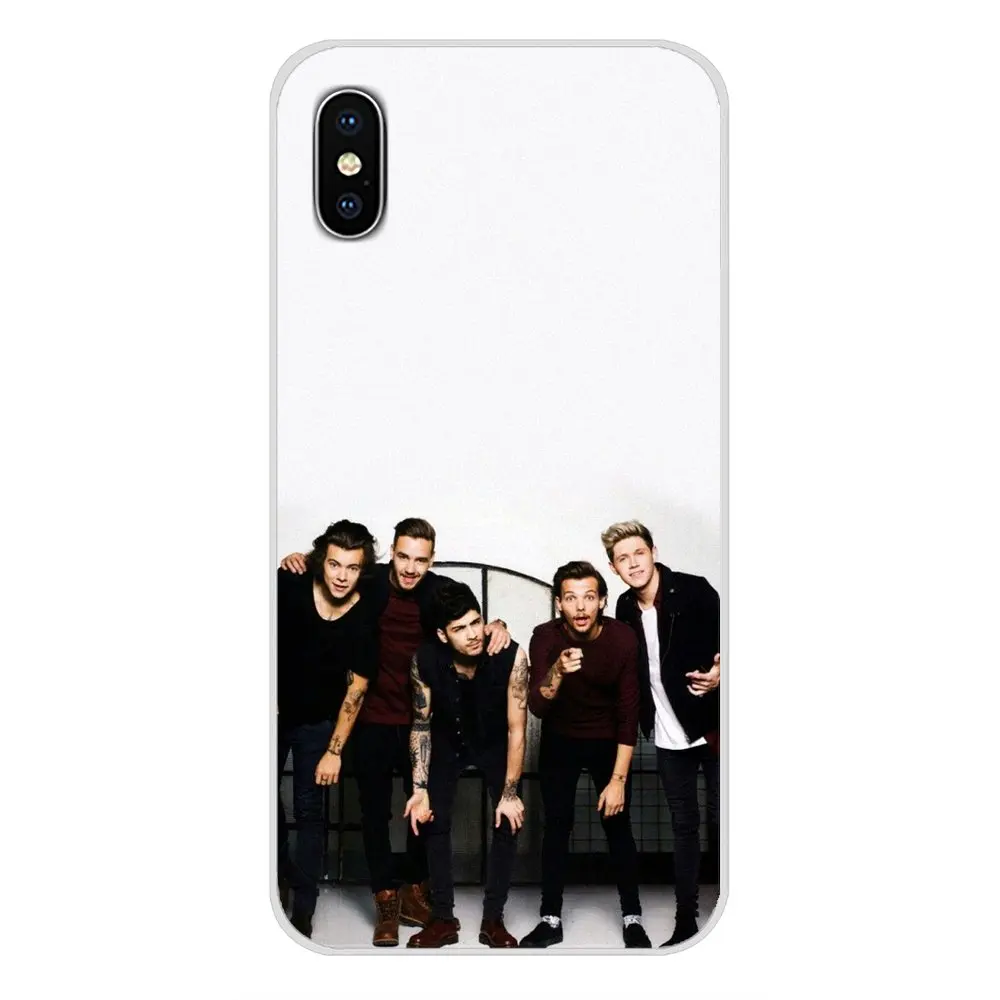 ONE DIRECTION Niall Horan Harry Styles для Apple iPhone X XR XS MAX 4 4S 5 5S 5C SE 6 S 7 8 Plus ipod touch мягкий