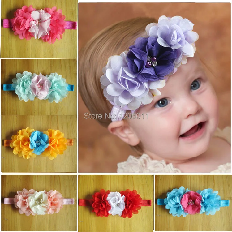 

Новинка 2014, потертый цветок и Шифоновый Цветок для девочек, семейный Рождественский подарок для детей, 30 шт./лот