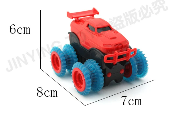 TRIX TRUX Monster Trucks, которые переворачивают, поднимаются и ЗИП-лайн мощный 4 колесный привод