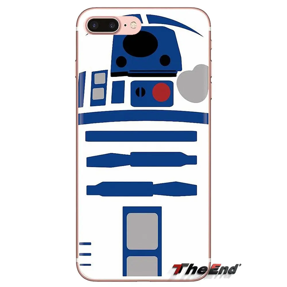 Мягкий силиконовый чехол Звездные войны R2D2 робот художественный плакат для LG Spirit