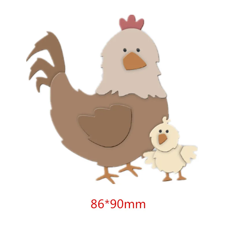 Металлические штампы Chook Chick трафареты для сделай сам скрапбукинг фотоальбом