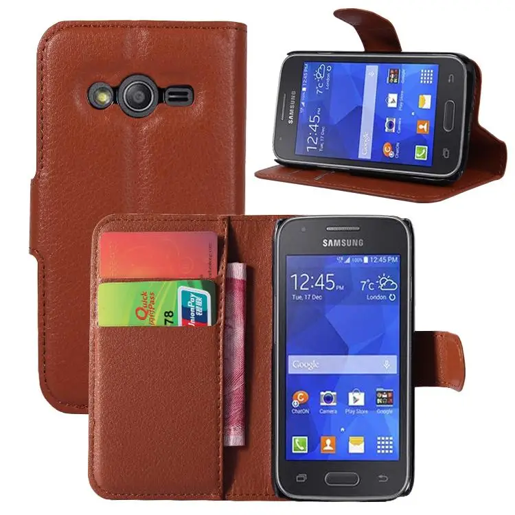 Чехол G318 для Samsung Trend2 Lite G318H кожаный флип кошелек чехлы с отделениями карт чехол