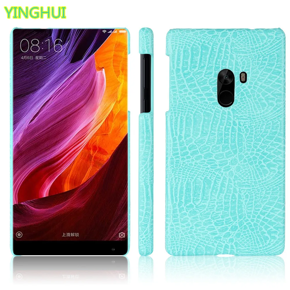 Роскошный кожаный чехол с крокодиловым узором для Xiaomi Mi Mix 6 4 дюйма телефона
