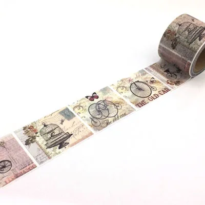 2303 Наш дизайн 2284 стиль jiataihe Васи клейкие ленты Скрапбукинг kawaii Украшенные Винтаж золото маскирования клейкие ленты diy 1 рулон/Лот - Цвет: 2303