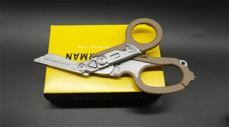 LEATHERMAN Raptor аварийное реагирование ножницы с ремнём резак и стекло Выключатель загар с MOLLE совместимый кобура