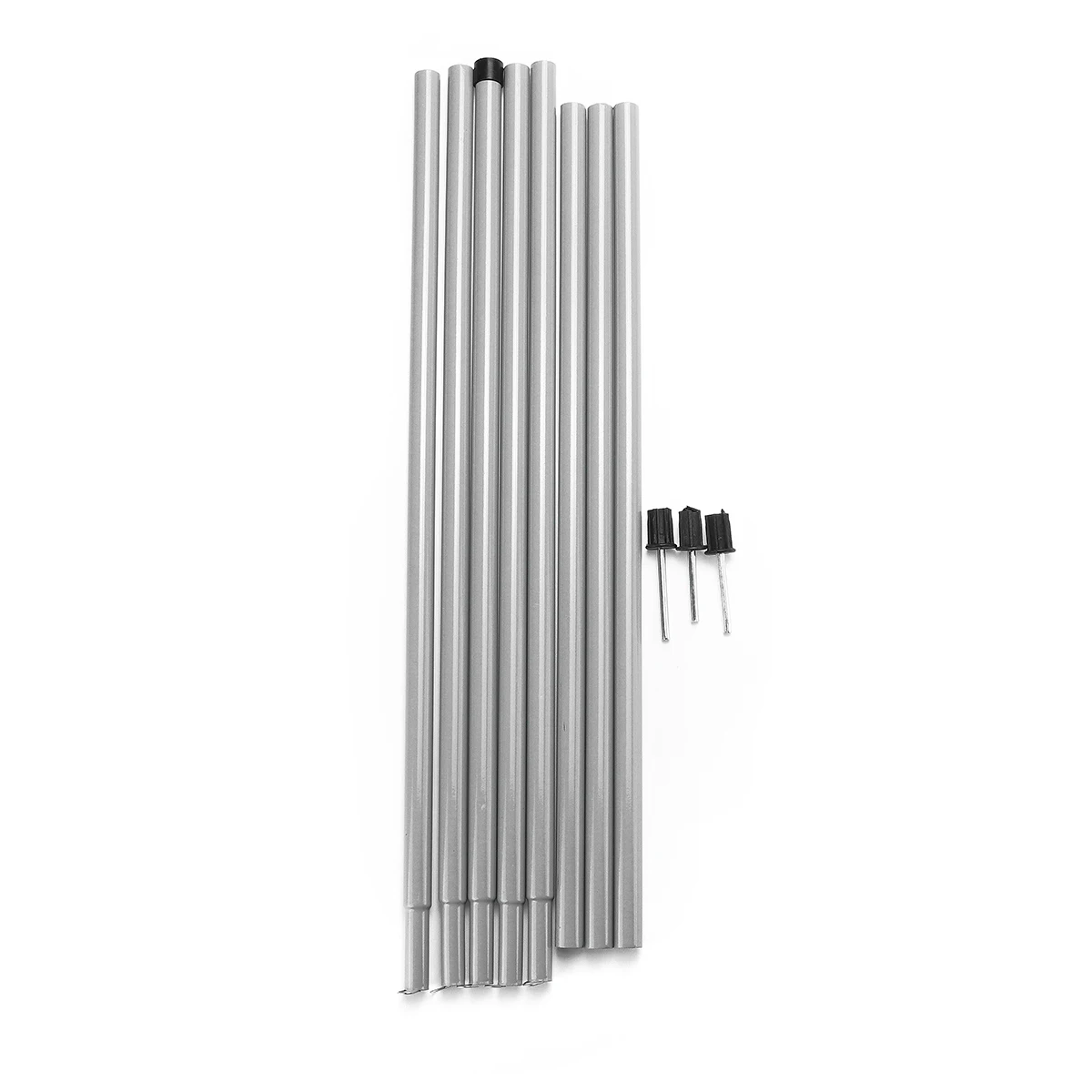 8 knots Tent Poles Козырек от Солнца Парус укрытие Защита от Солнца Открытый навес сад патио бассейн тент Кемпинг Пикник палатка гамак дождь муха - Цвет: 8 knots Tent Poles