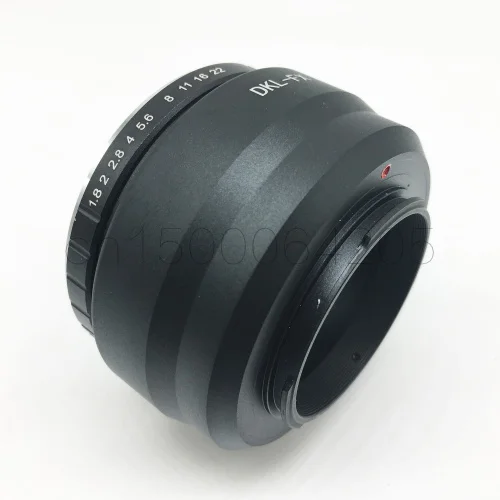 Поворотным механизмом Voigtlander Регина Deckel DKL-FX кольцо-адаптер для объектива камеры