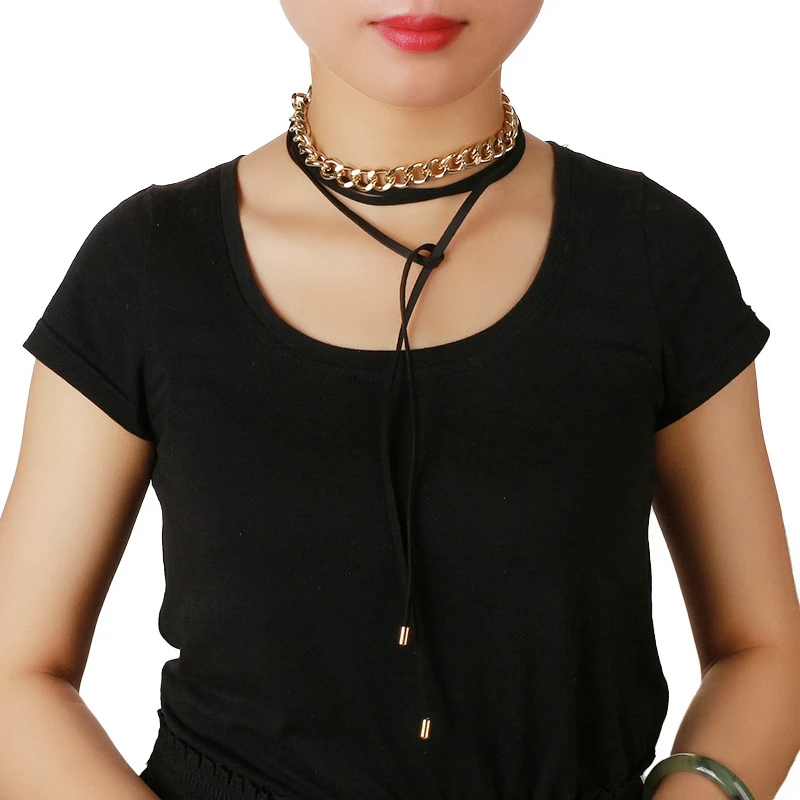 Хотите Новый цепи сплава многослойная ожерелья Европейская и американская