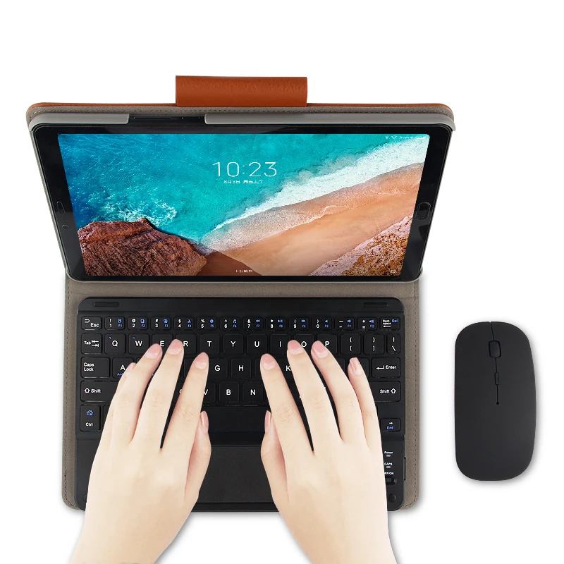 Чехол для Xiaomi mi Pad 4 Plus mi Pad4plus 10," защитный чехол Беспроводная Bluetooth клавиатура из искусственной кожи mi Pad4 Plus 10" чехол для планшета