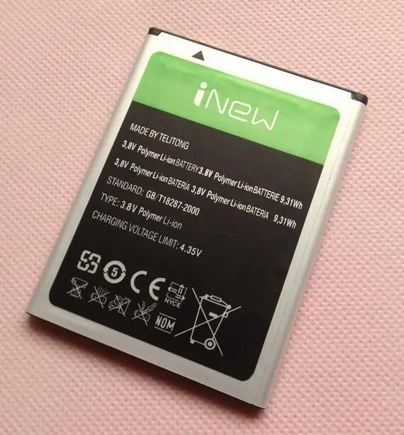 Высококачественная оригинальная запасная батарея Inew l1 DKT415673PLV 2450 мАч для INEW L1